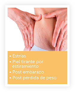 Cuidado del cuerpo flacidez